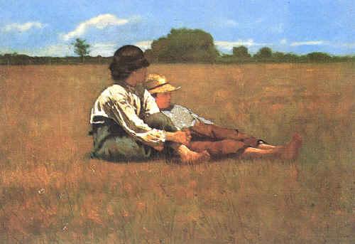 Winslow Homer Boys in a Pasture Germany oil painting art